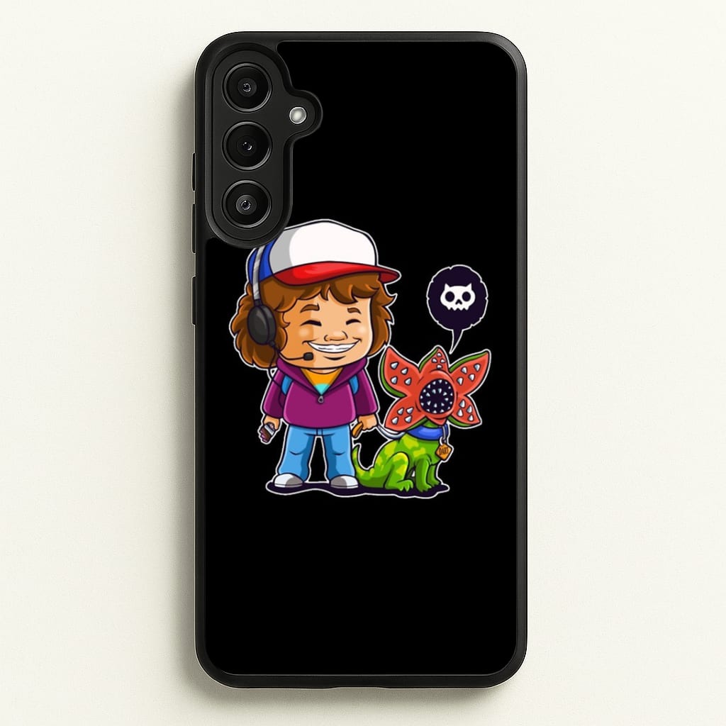 Dustin and The Demogorgon Phone Case