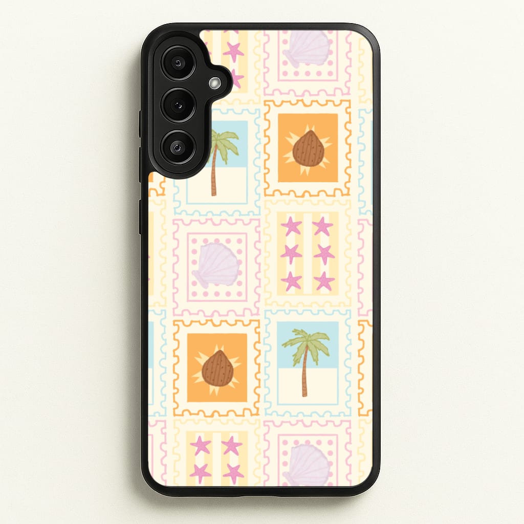 Tropical Stamps Phone Case