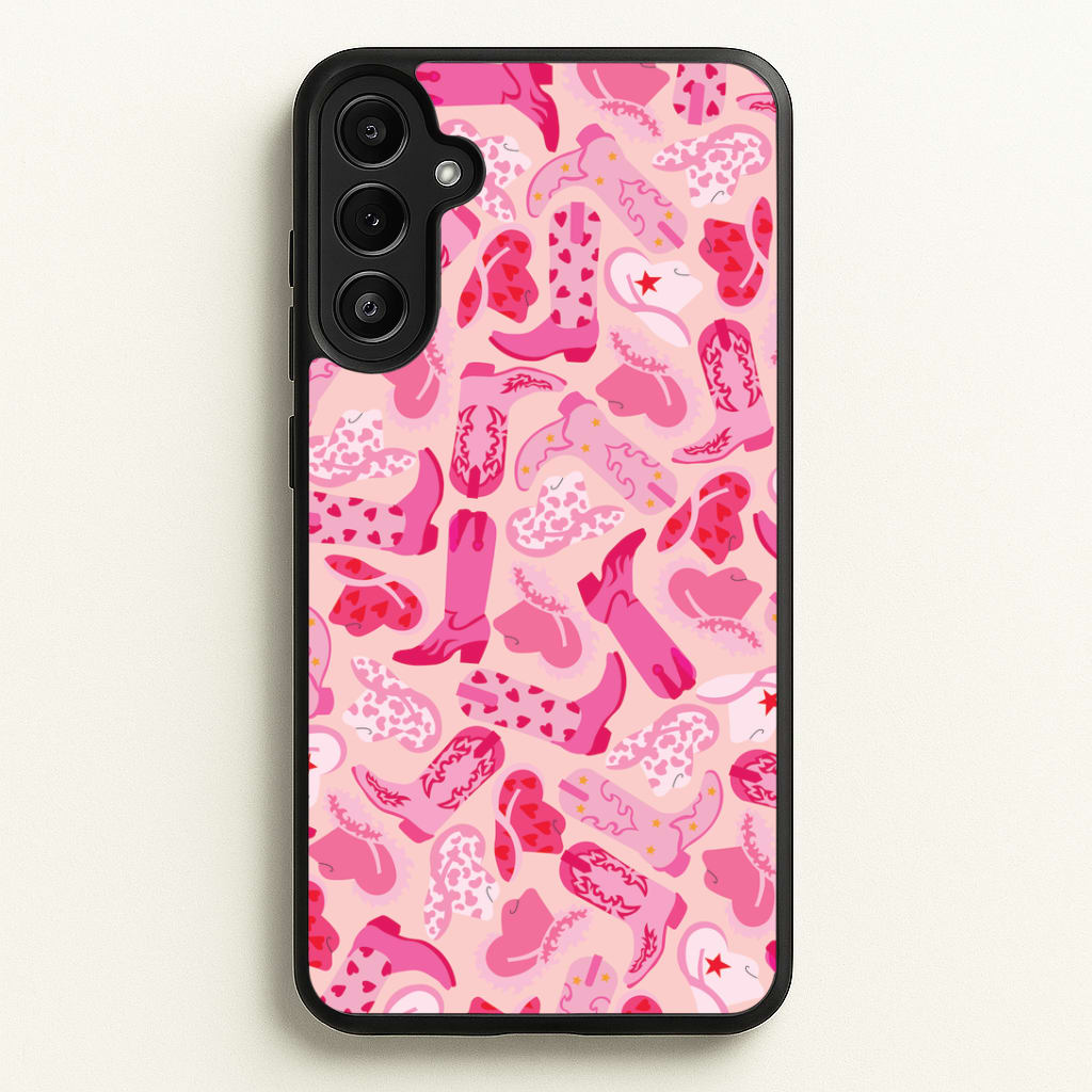 Cowboy Hats And Boots - Western Phone Case