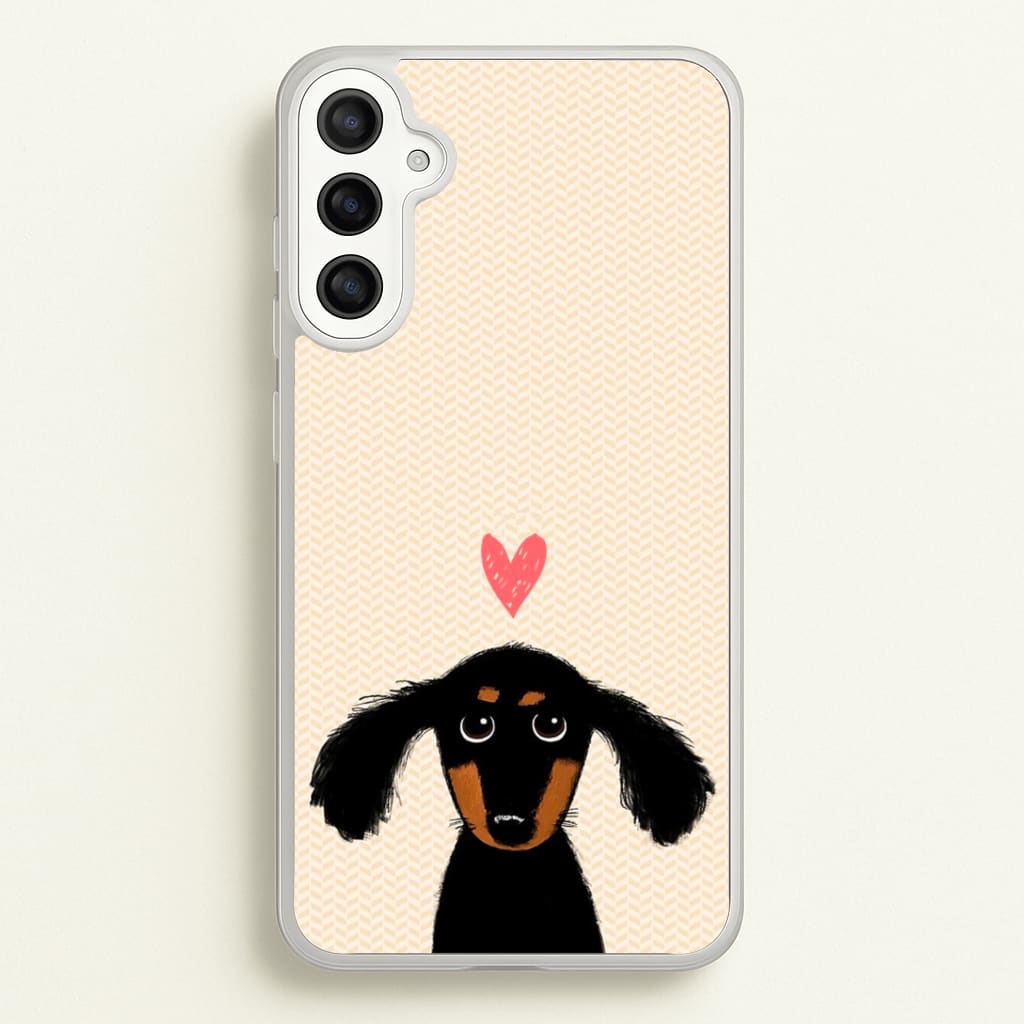 Dachshund Puppy Love Phone Case
