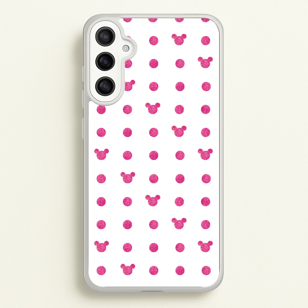 Mickey Polkadot White Fairytale Phone Case