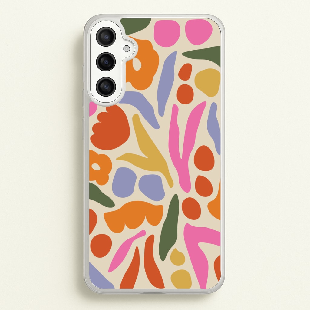 Abstract Floral Pattern - Floral Phone Case