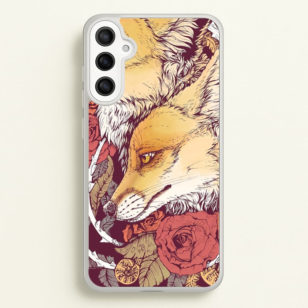 Red Fox Bloom Phone Case
