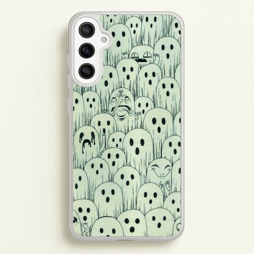 Droopy Ghost Pattern Phone Case