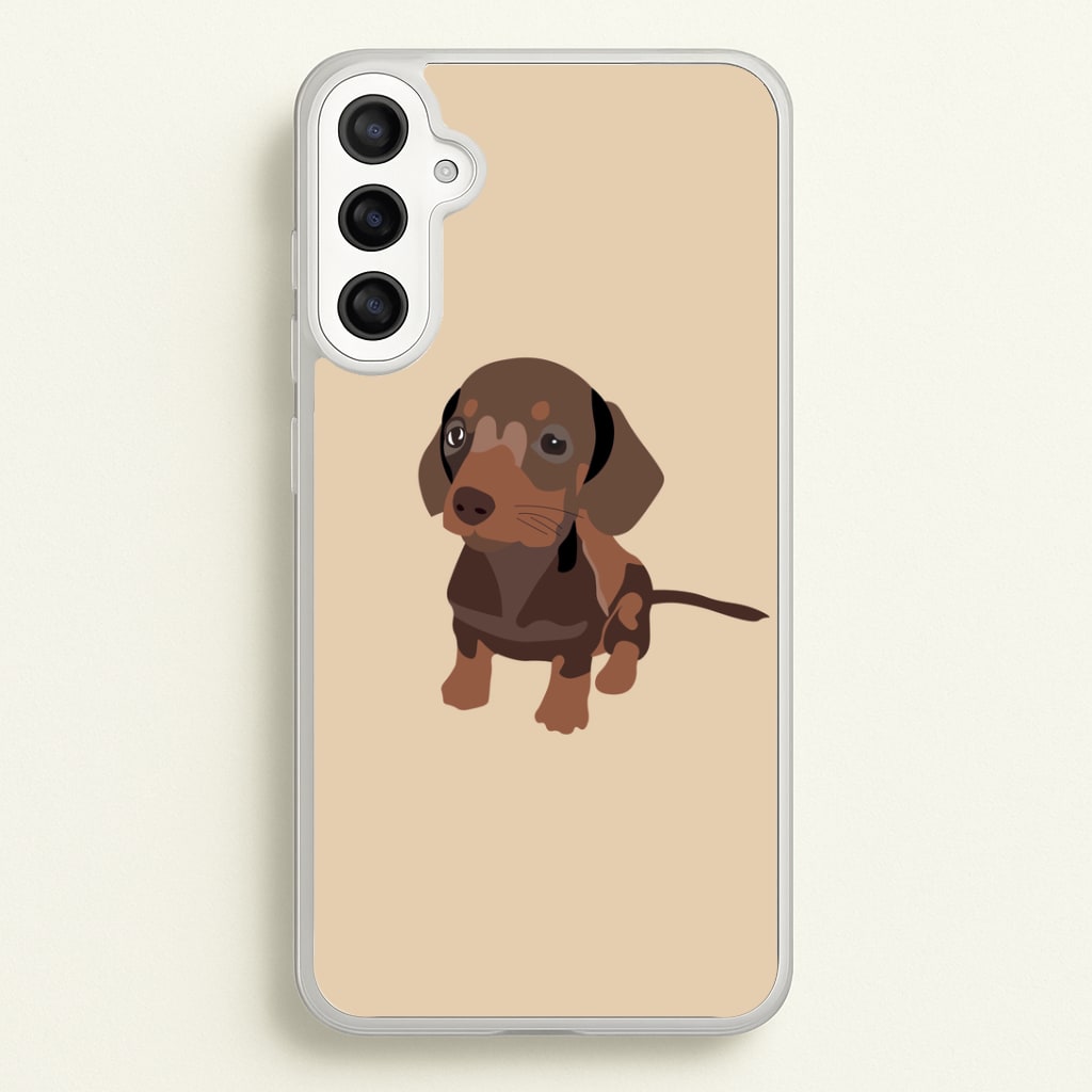 Brown - Dachshunds Phone Case
