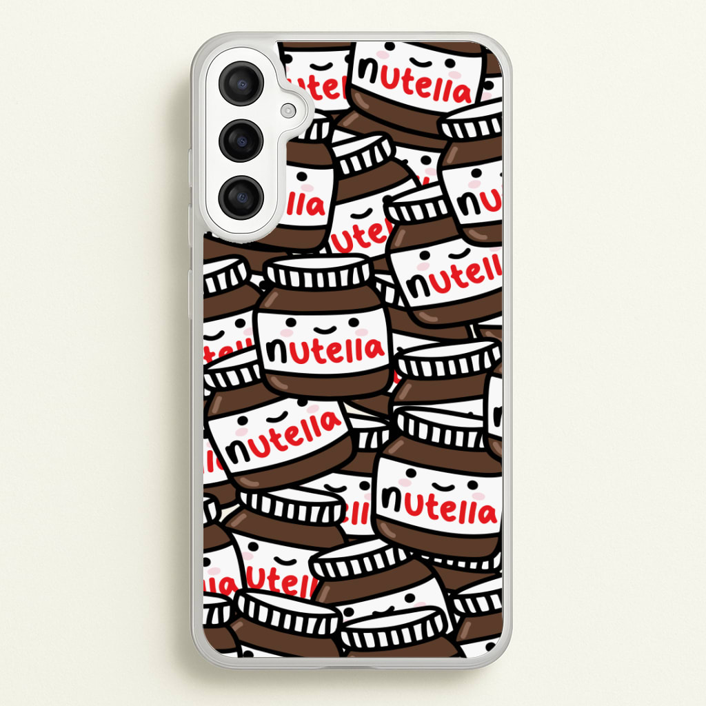 Cute Nutella Pattern Phone Case