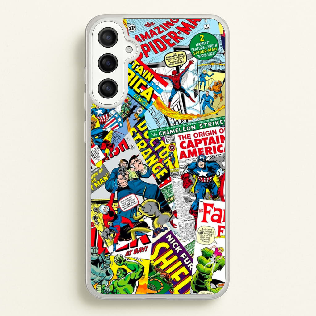 Superhero Comic Comics Pattern Phone Case