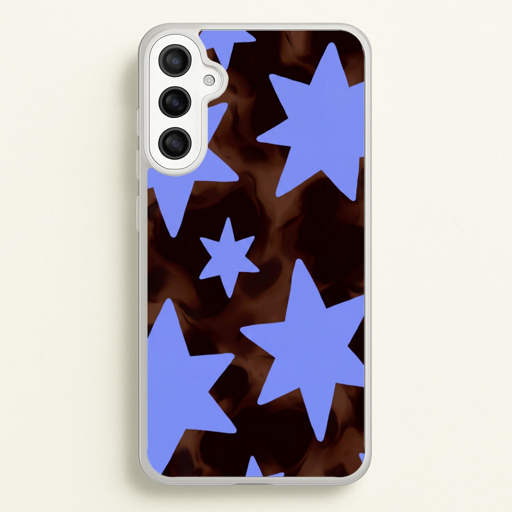 Tortoiseshell Star Scatter Phone Case