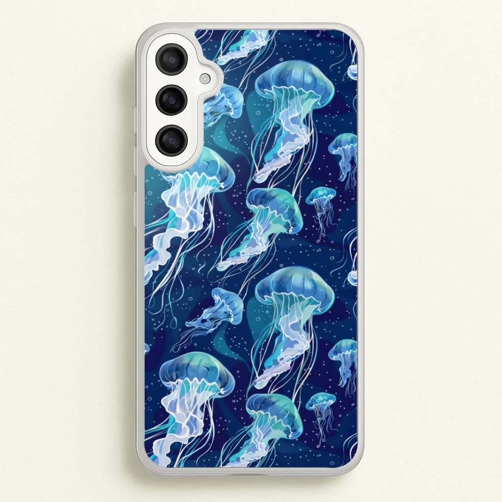 Glowing Jellyfish Drift Phone Case