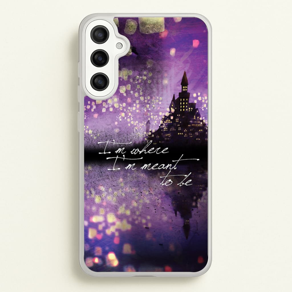 I'm Where I'm Meant To Be Tangled Phone Case