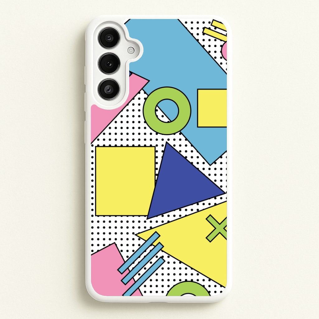 Geometric Abstract Shapes Pattern Phone Case