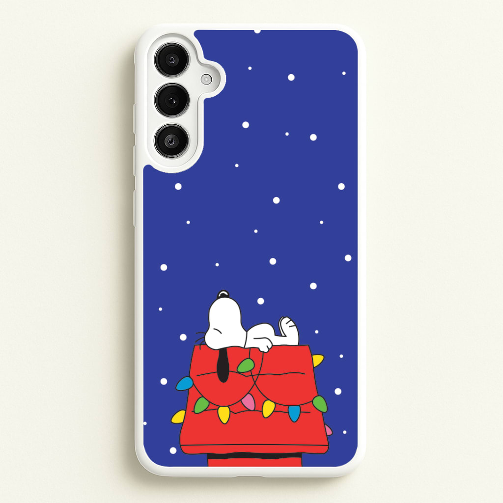 Cartoon Beagle Fairylights Phone Case