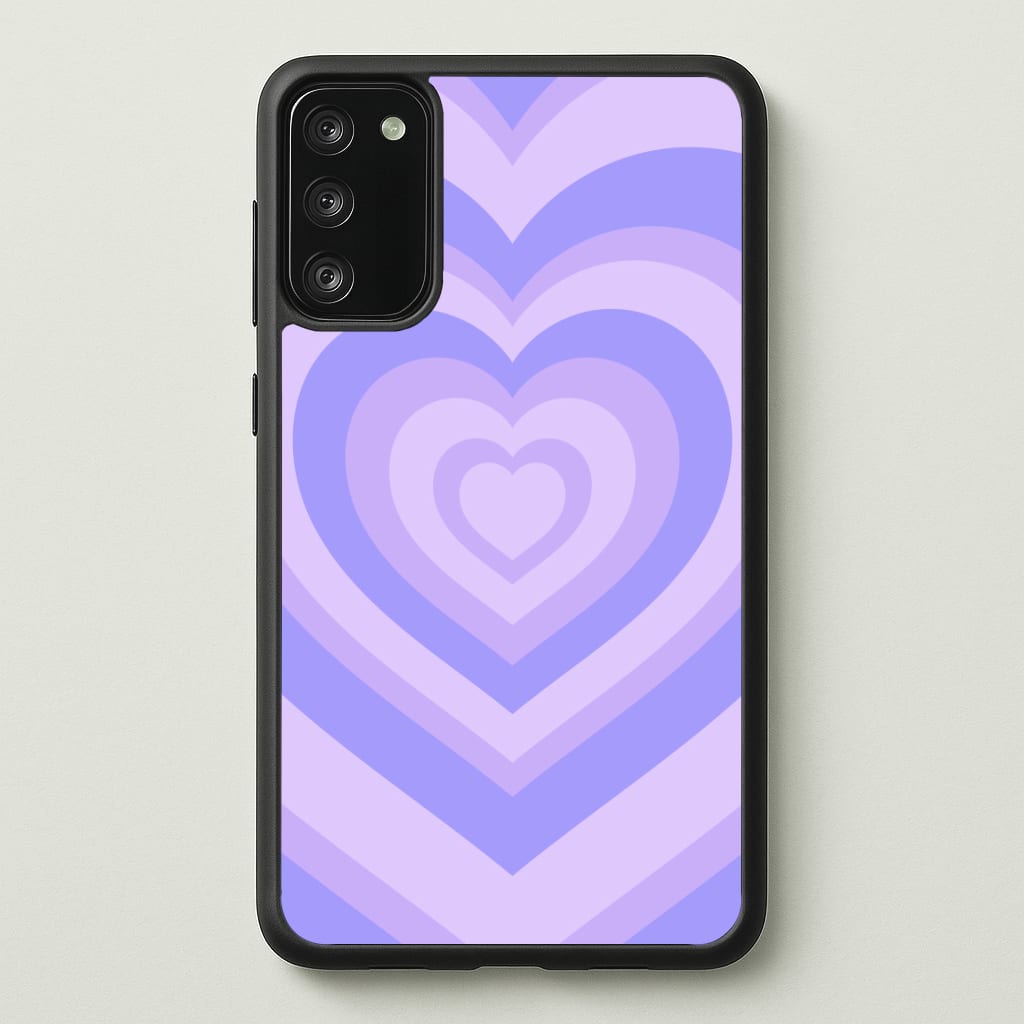 Purple - Colourful Hearts Phone Case