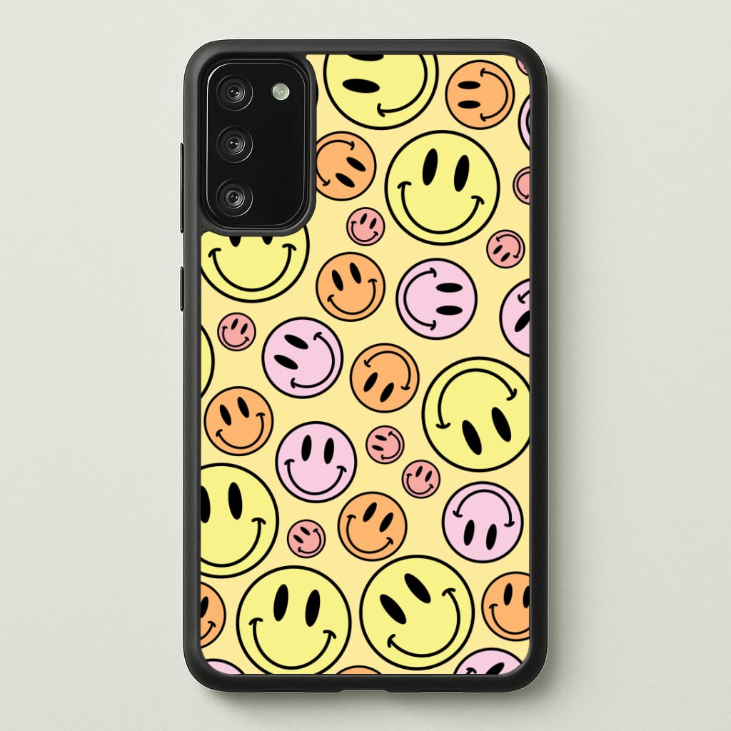 Retro Smileys Pattern Phone Case
