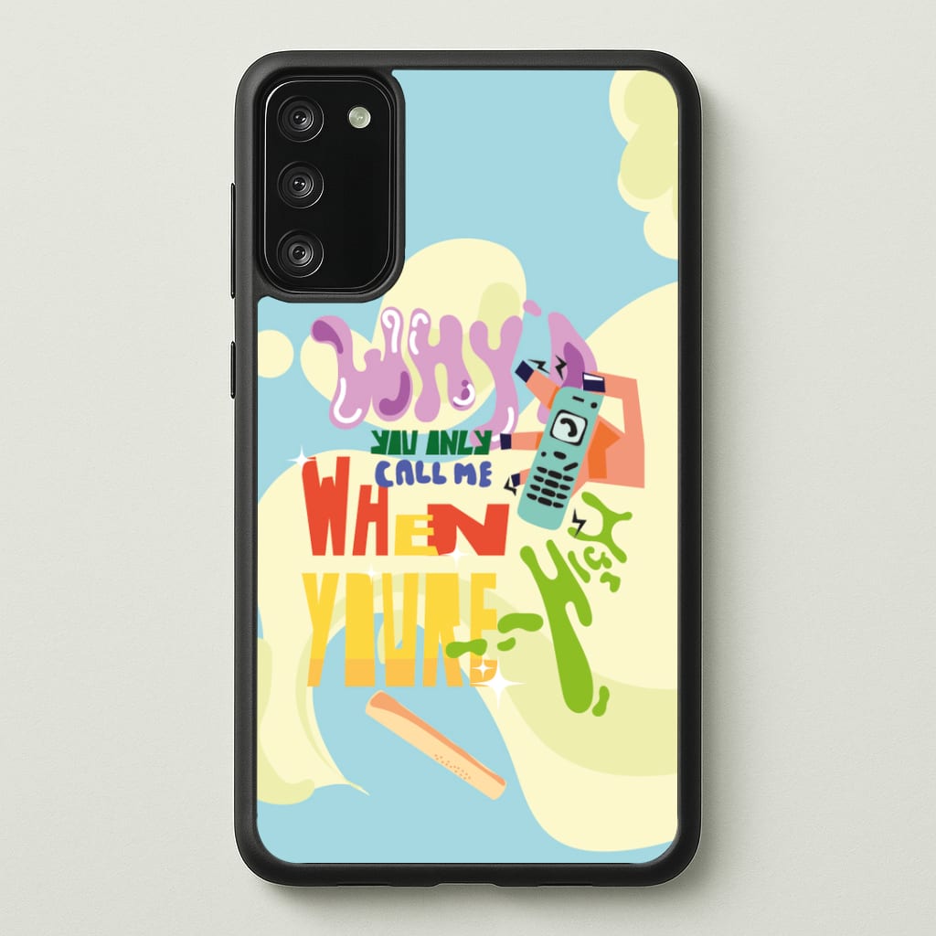Why'd you only call me when you're high - Arctic Monkeys Phone Case