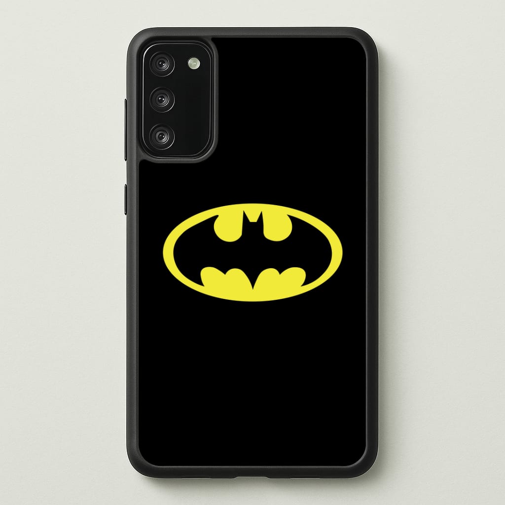 Black Bat Superhero Logo Phone Case