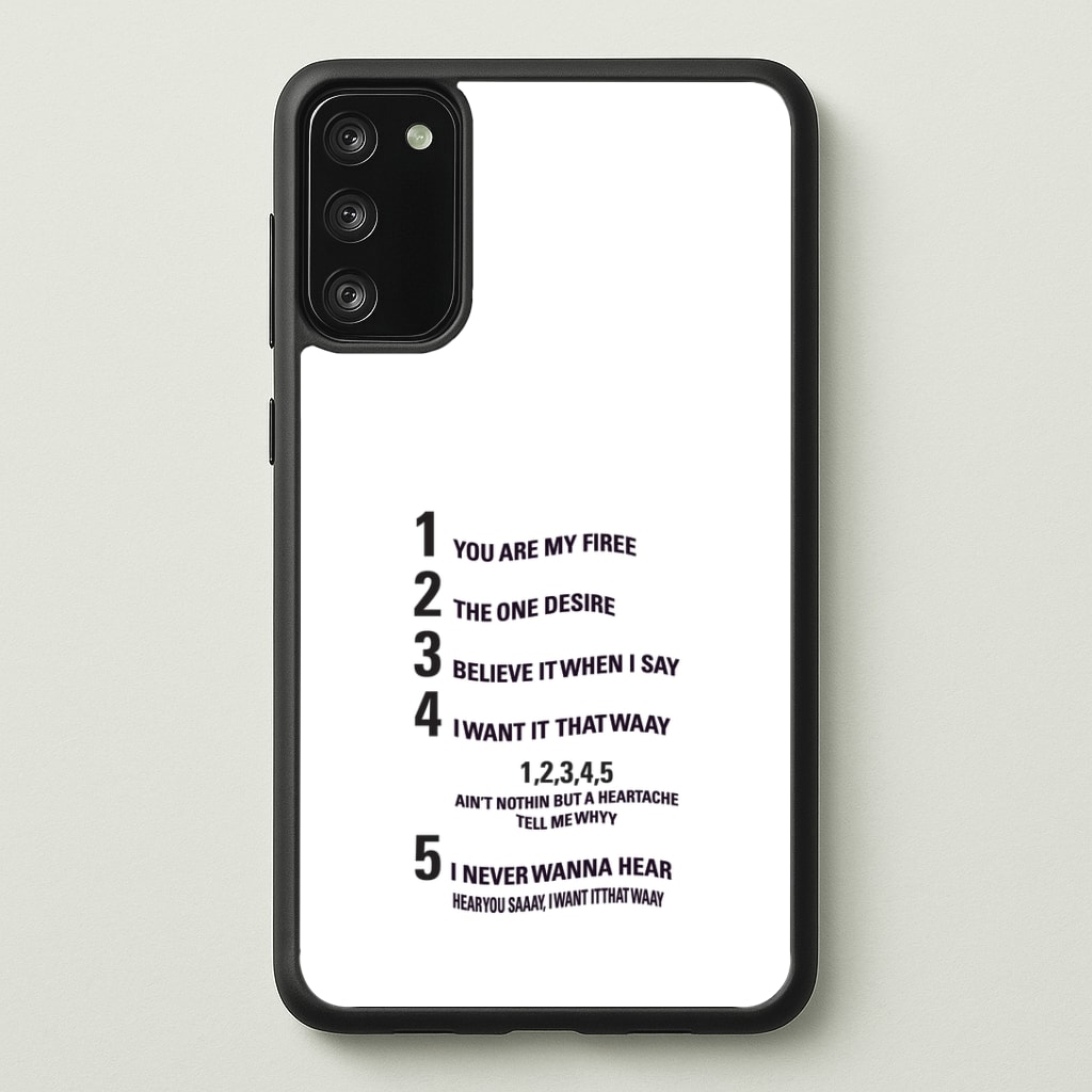 I Want It That Way - B99 Phone Case