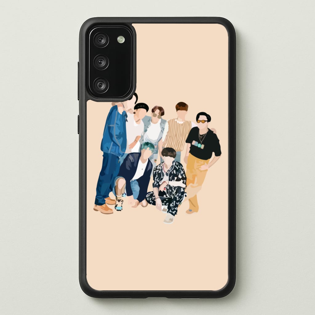 Casual K-Pop Band Band Phone Case