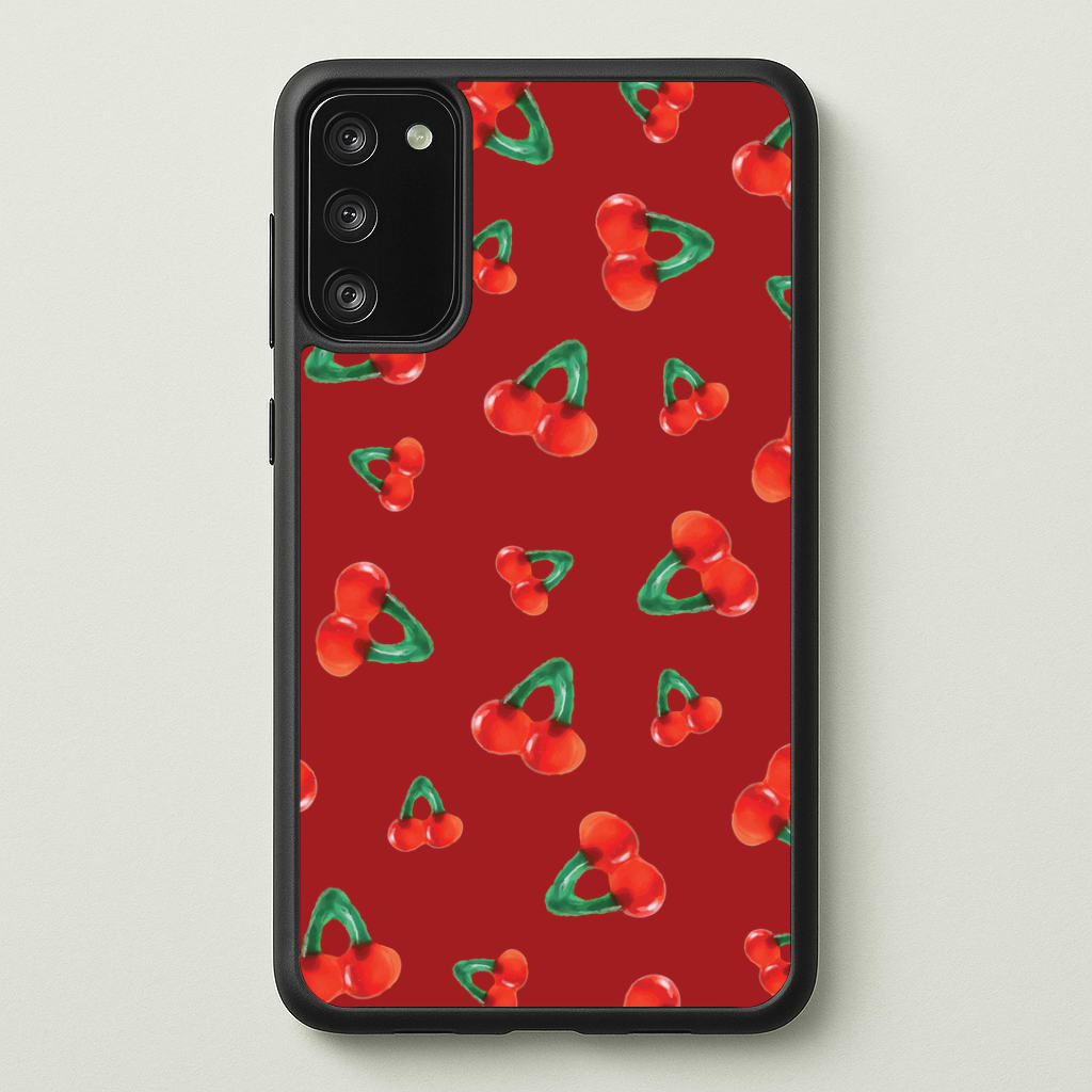 Gummy Cherries Pattern Phone Case