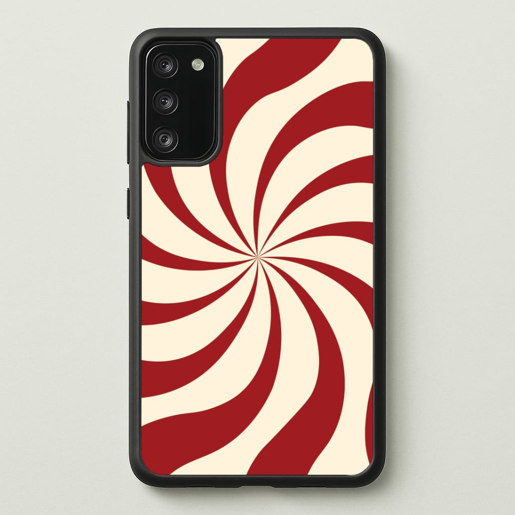 Peppermint Swirl Pattern Phone Case