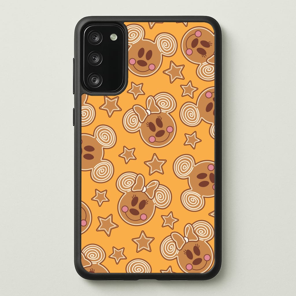 Cartoon Mouse Gingerbread Pattern Phone Case