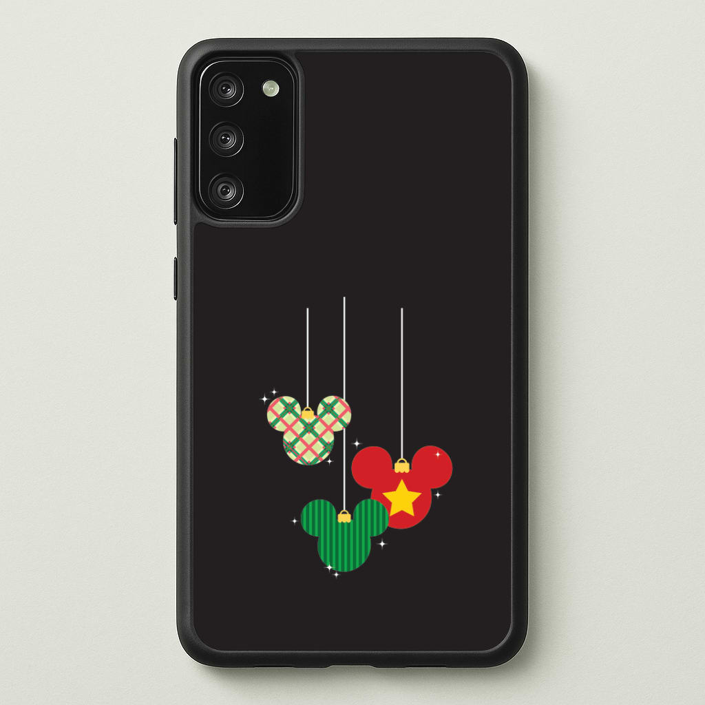 Cartoon Mouse Hanging Baubles Phone Case