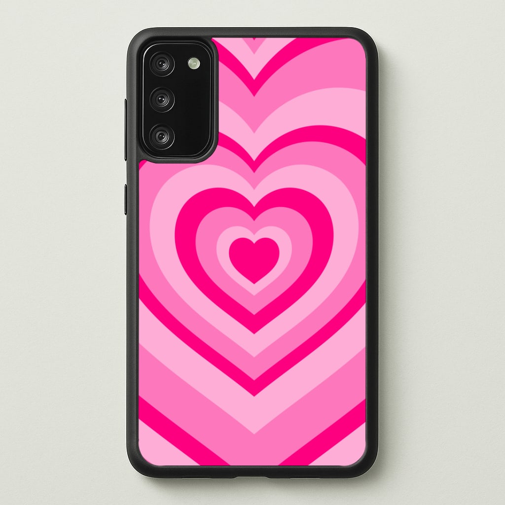 Pink - Colourful Hearts Phone Case