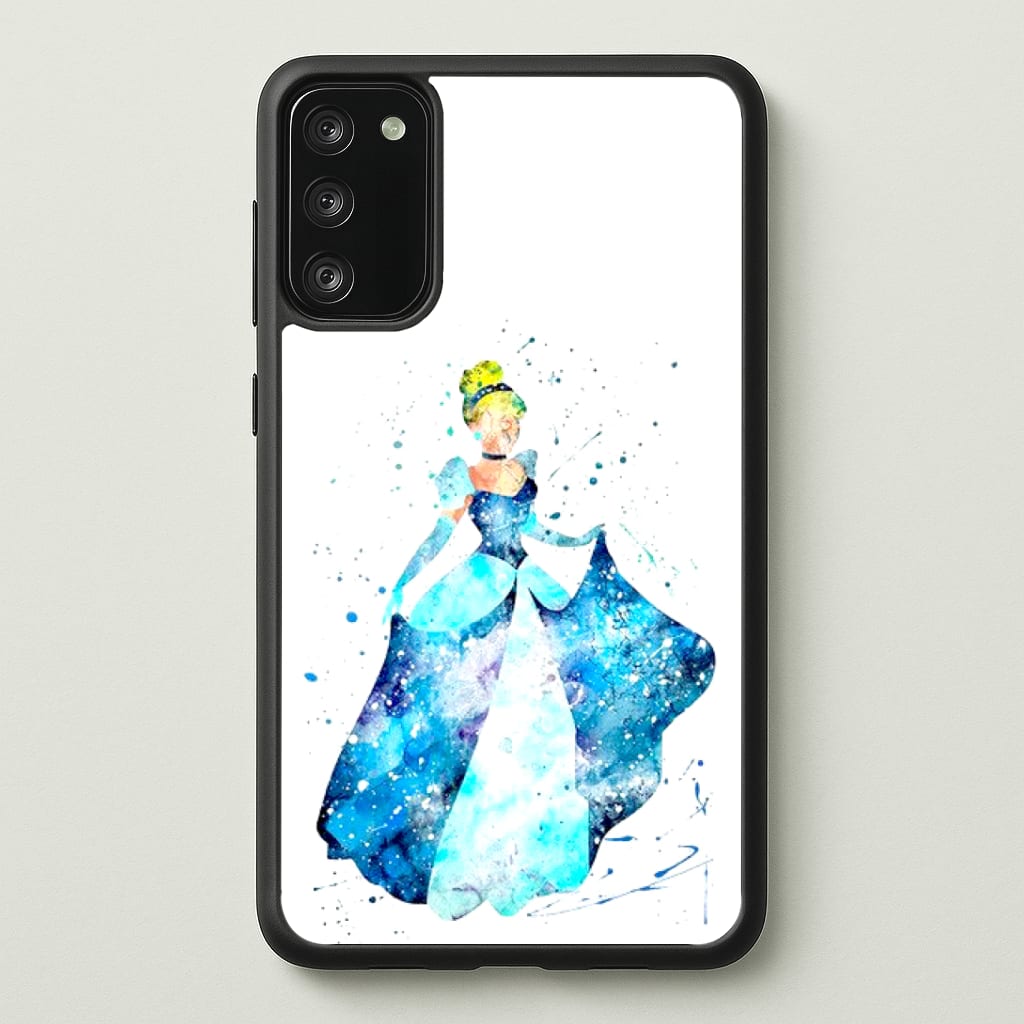 Watercolour Cinderella Fairytale Phone Case