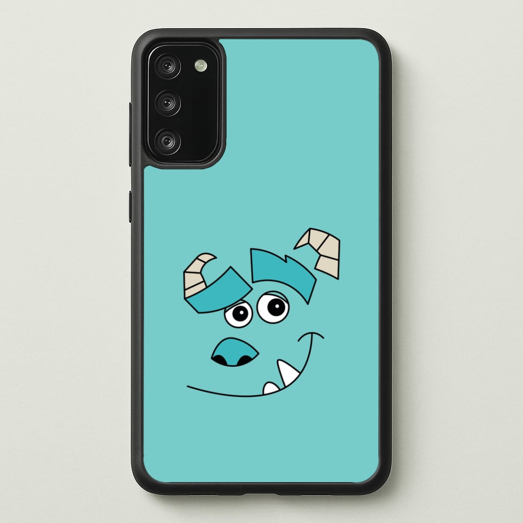 Blue Monster Face Phone Case