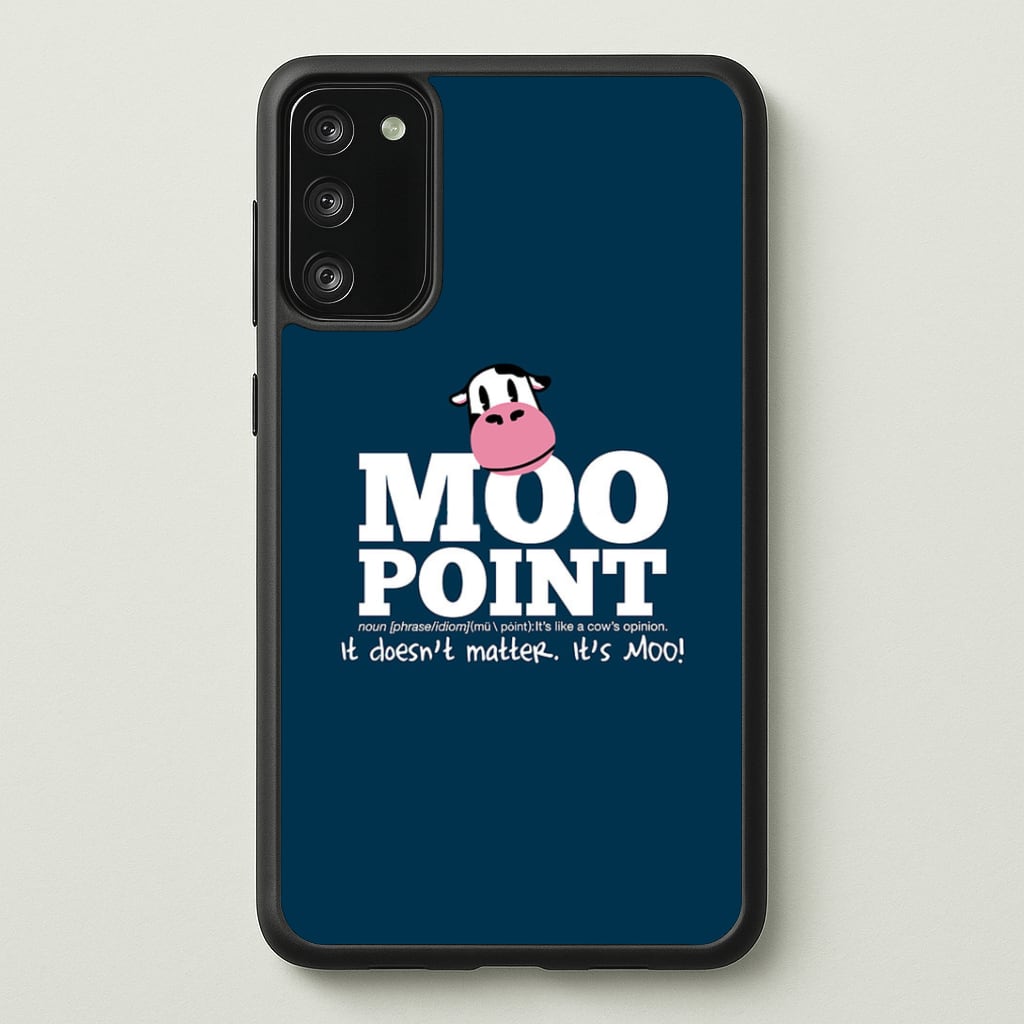 A Moo Point Phone Case