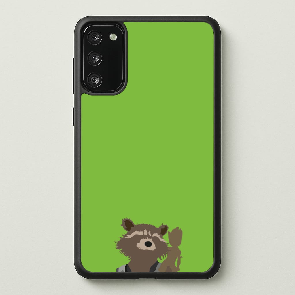 Rocket Raccoon And Groot - GOTG Phone Case