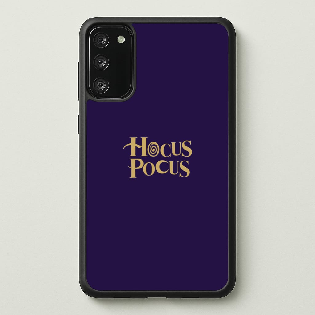 Text - Hocus Halloween Phone Case