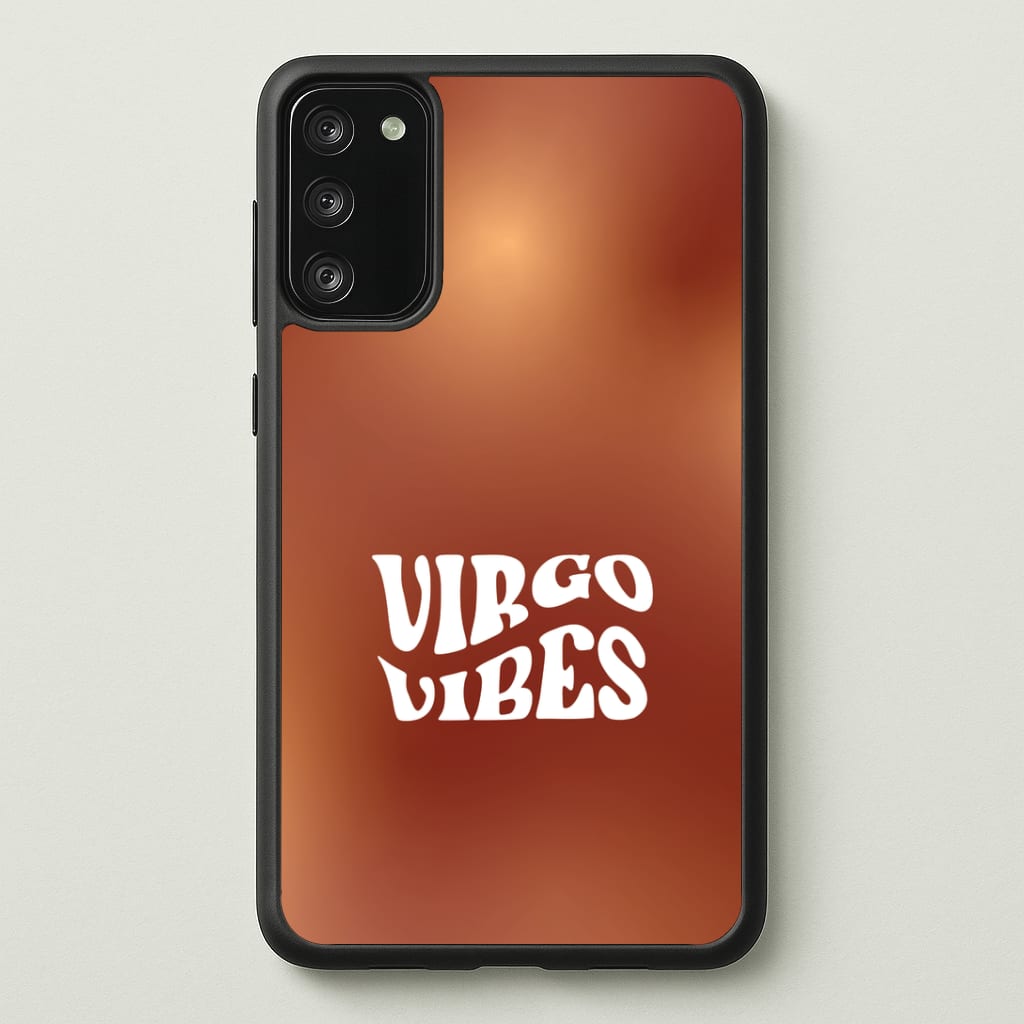 Virgo Vibes Gradient Zodiac Phone Case