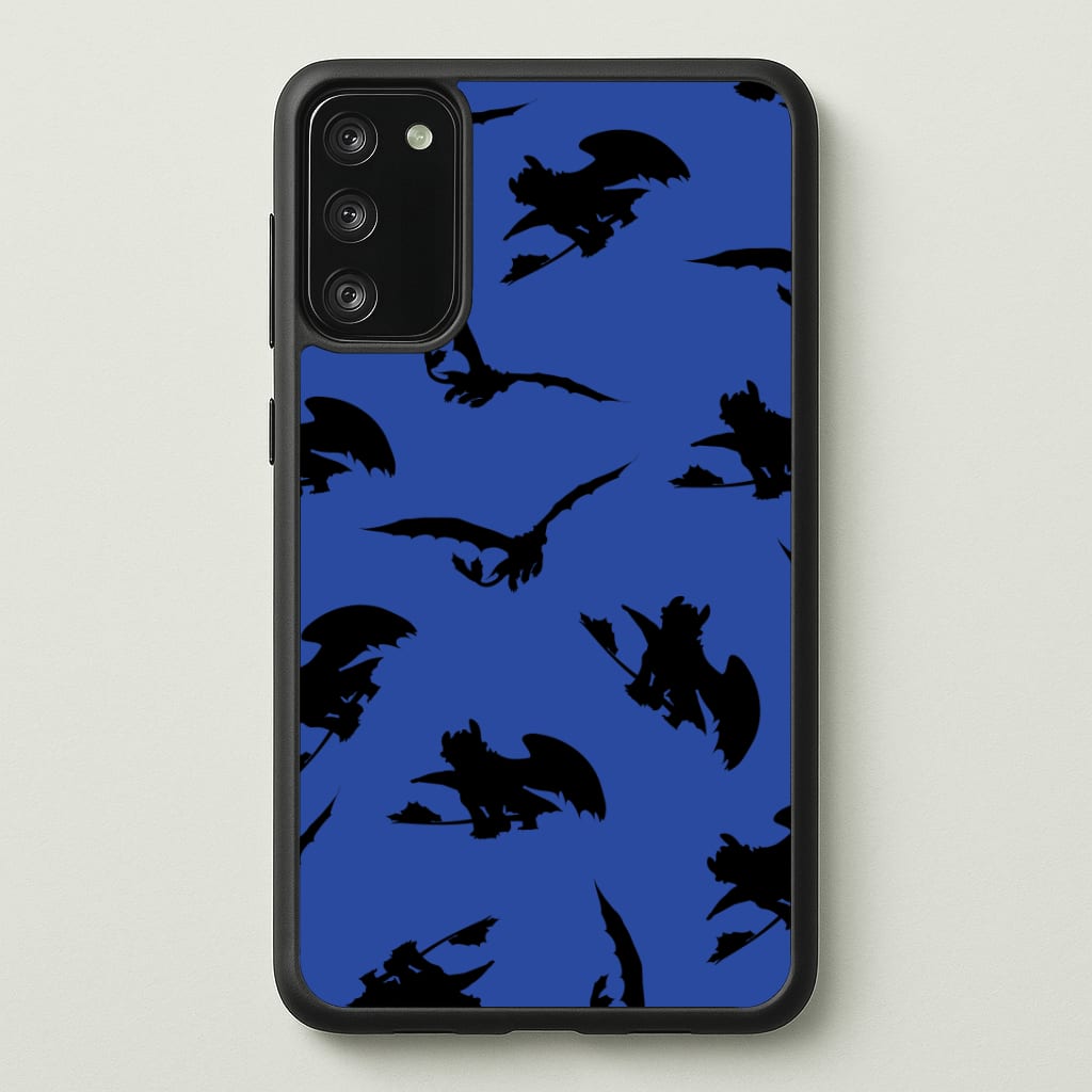 Dragon Silhouettes Pattern Phone Case