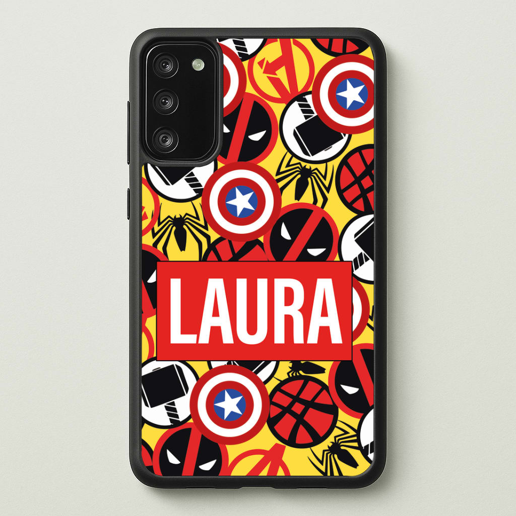 Collage - Personalised Superhero Comic Phone Case