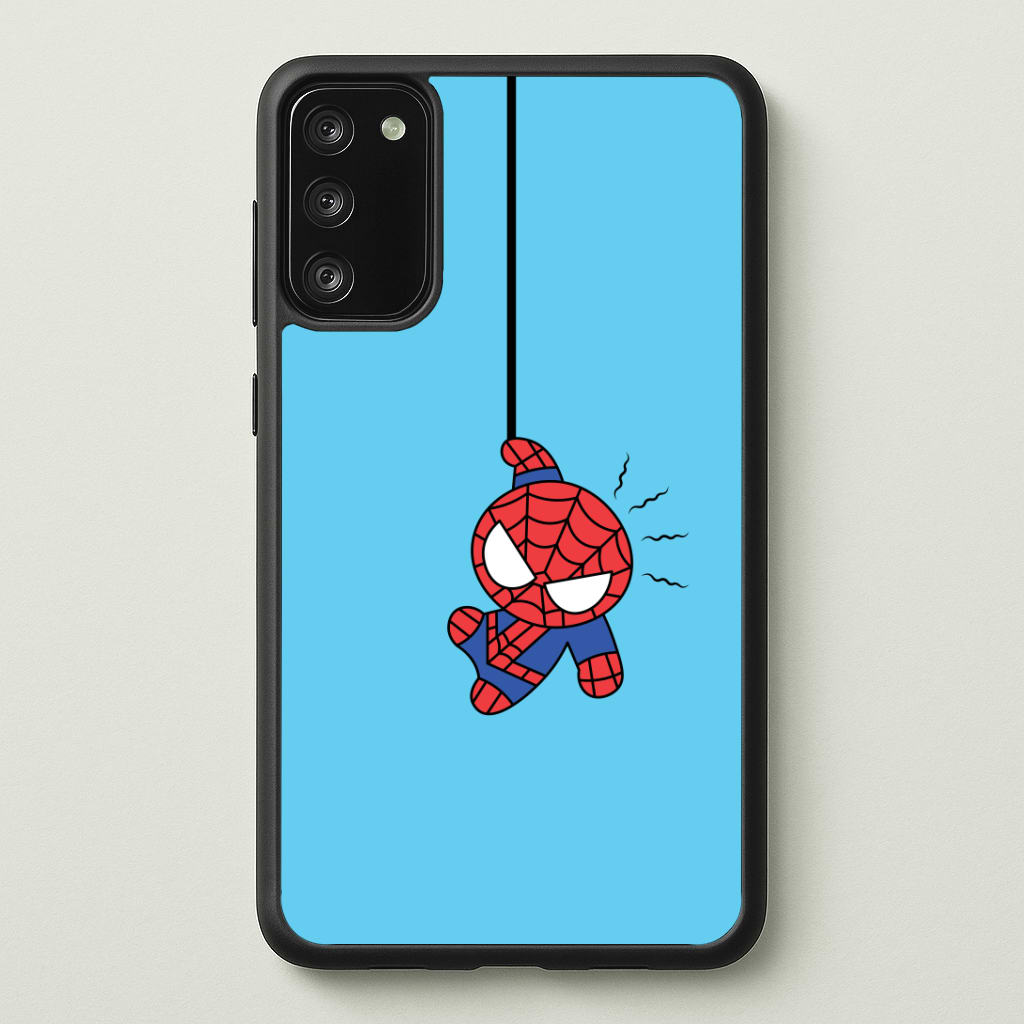 Blue Hanging Spider Hero Phone Case
