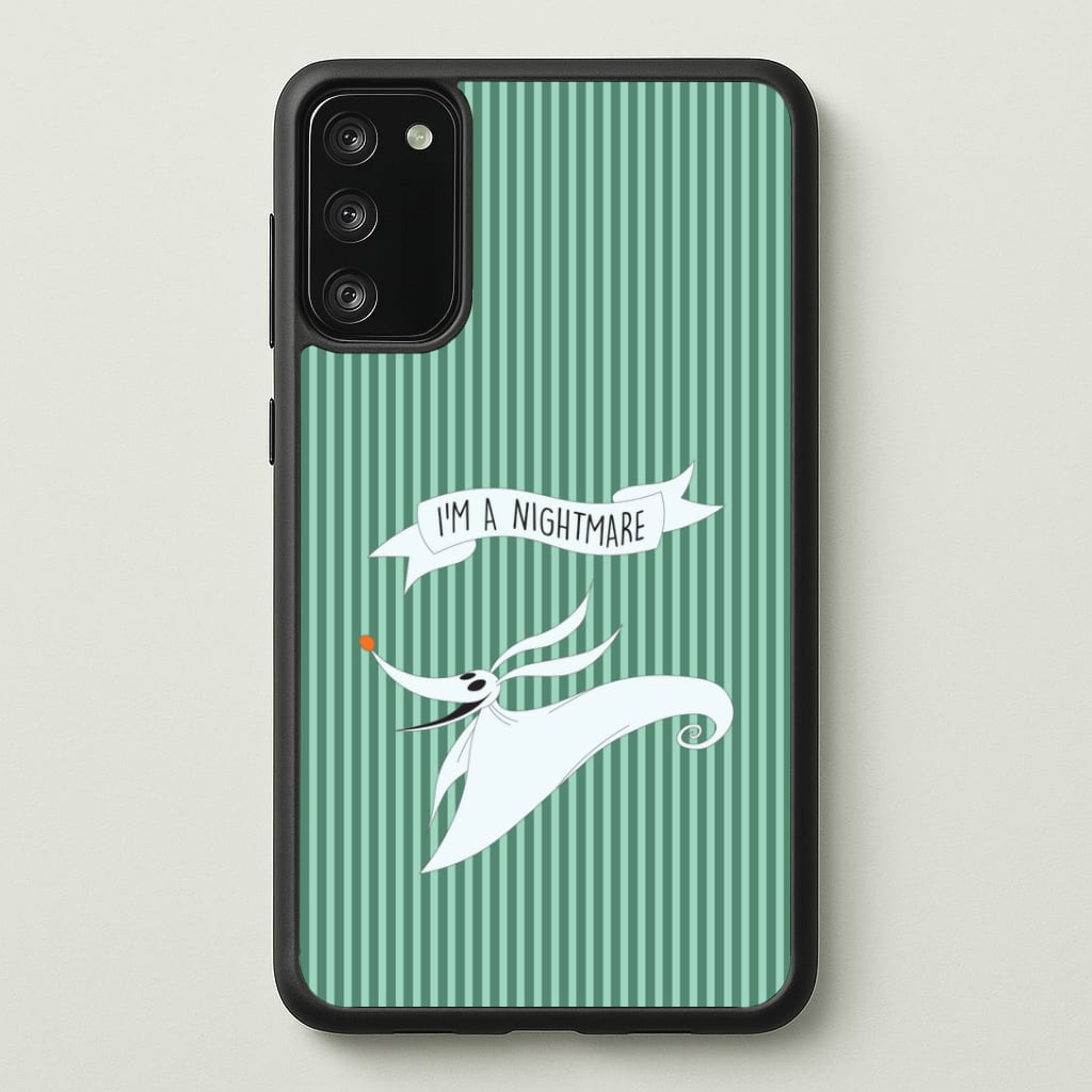 Stripey I'm A Nightmare Phone Case