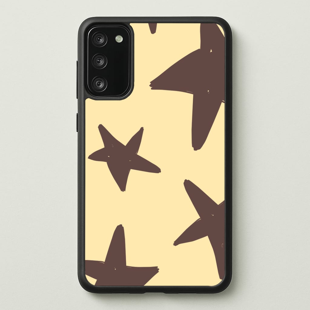 Vanilla & Chocolate Stars Phone Case