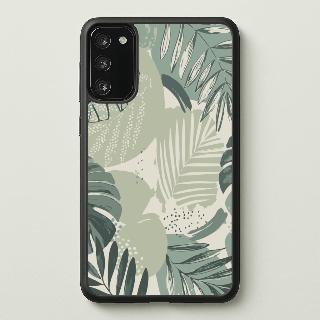 Green Leaf Pattern - Foliage Phone Case