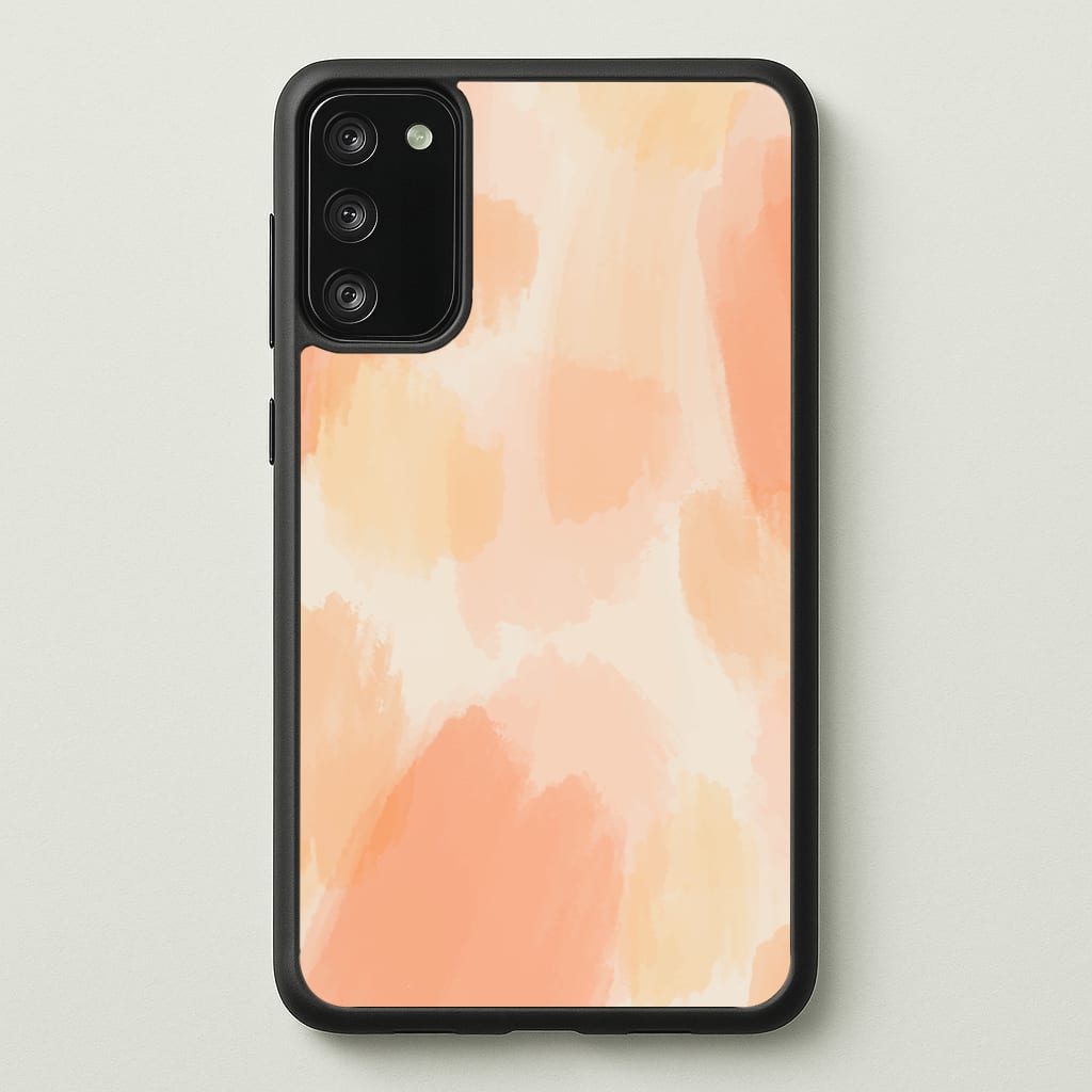 Orange Strokes Phone Case