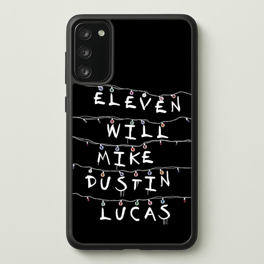 Eleven, Will, Mike, Dustin & Lucas Phone Case