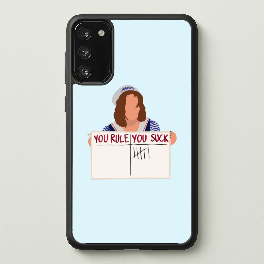 You Suck Tally Phone Case