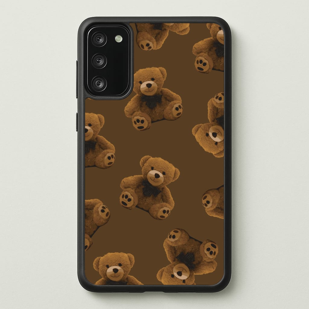 Cute Brown Bear Pattern Phone Case