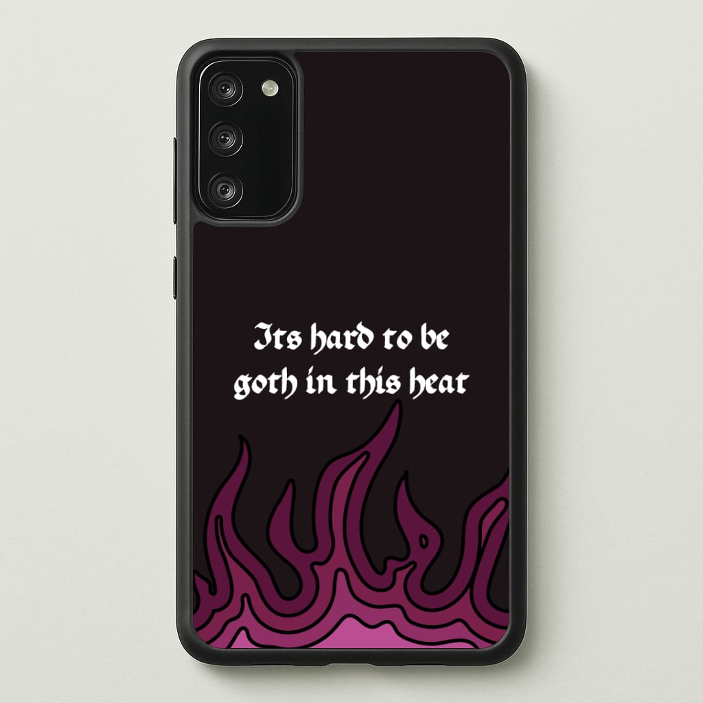 It's Hard To Be Goth In This Heat Phone Case