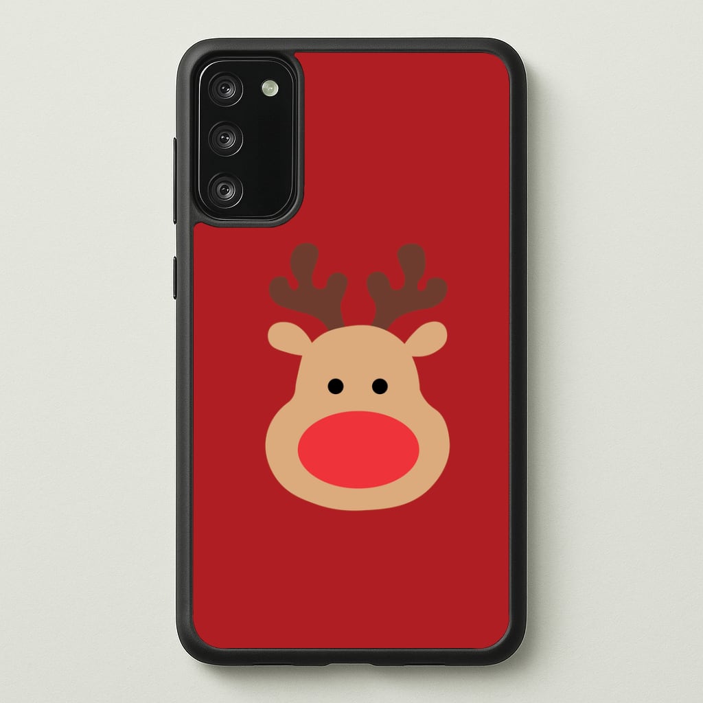 Rudolph Face - Christmas Phone Case