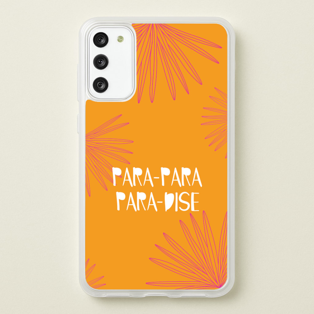 Paradise Lyrics Phone Case