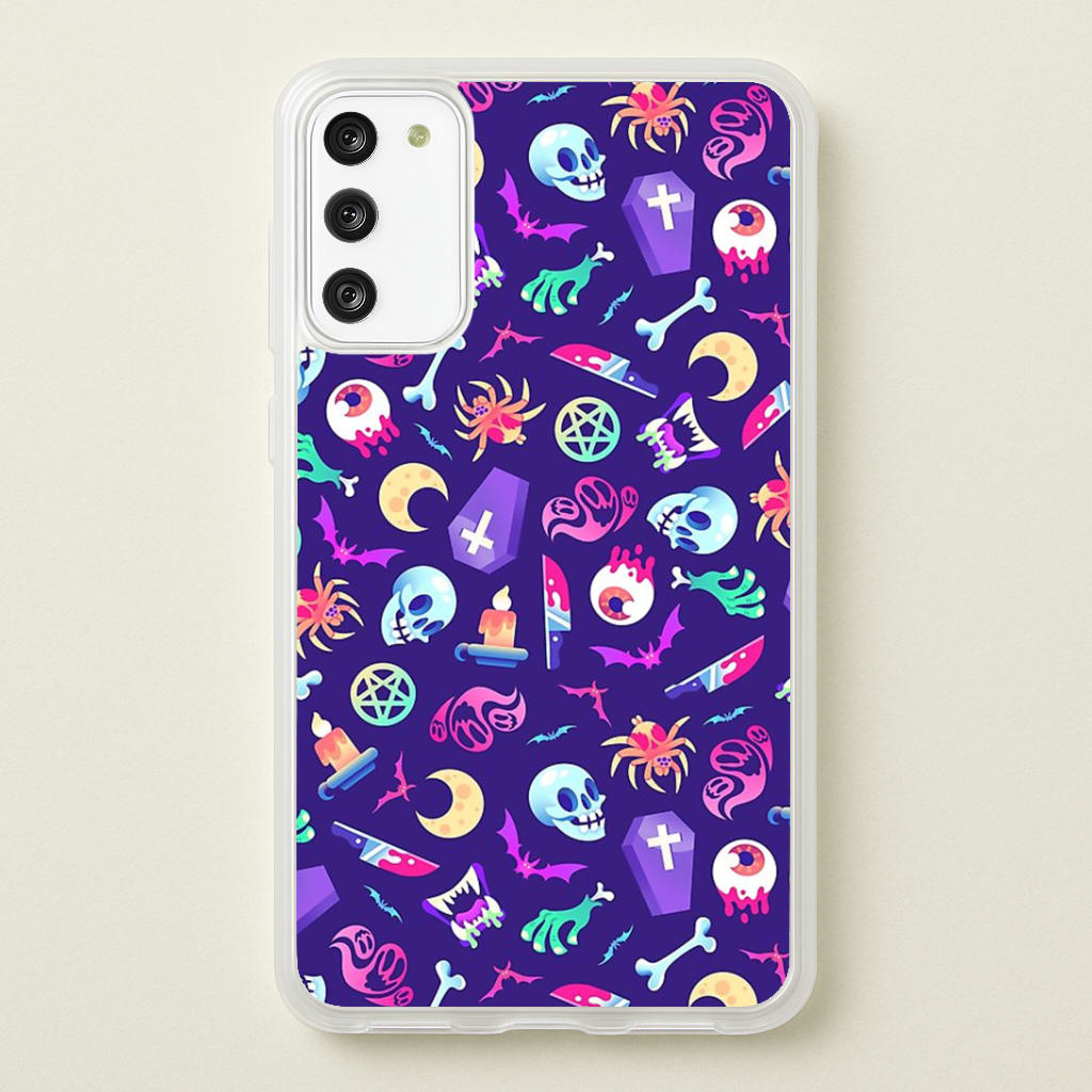 Horroriffic Halloween Pattern Phone Case
