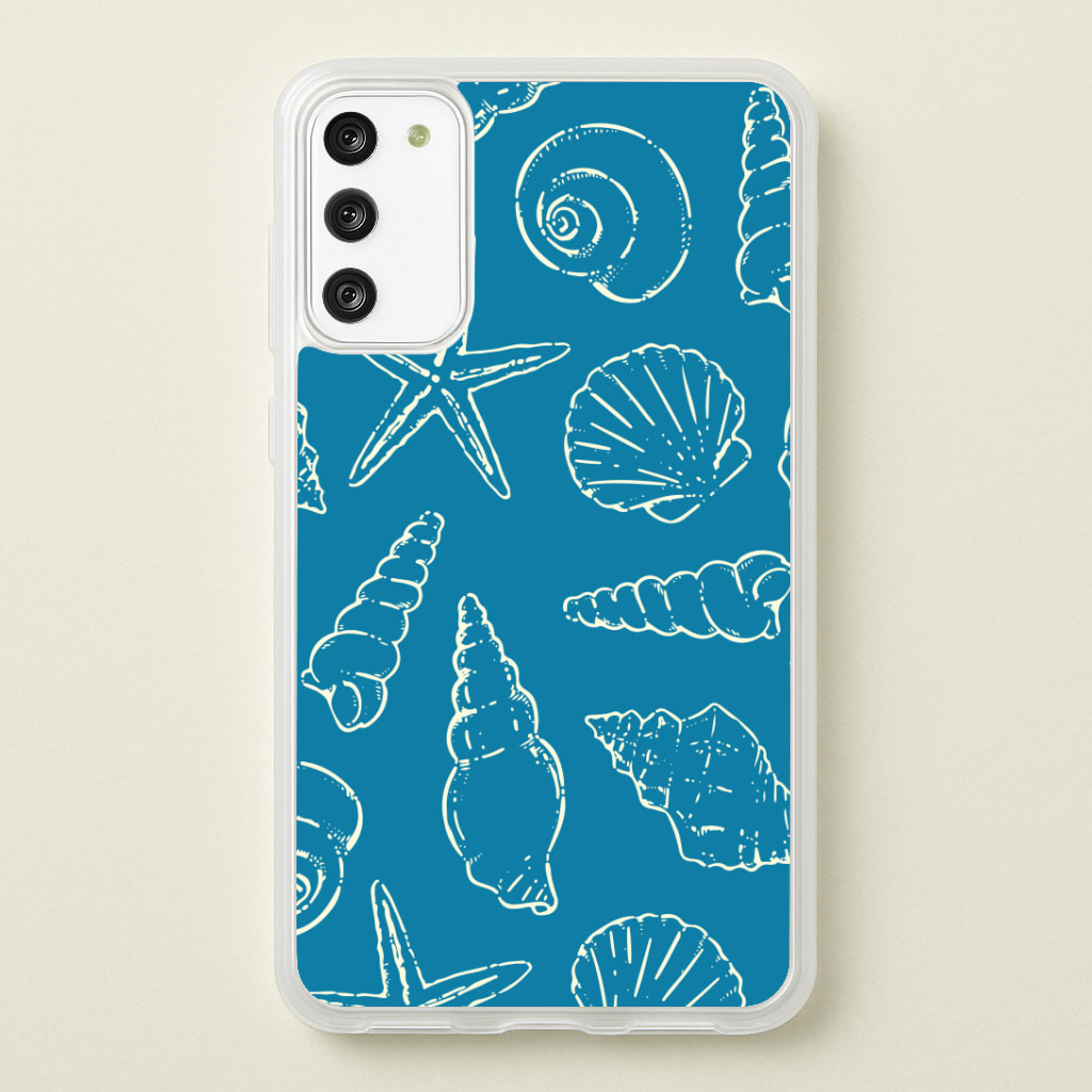 Sketched Shells Pattern Phone Case