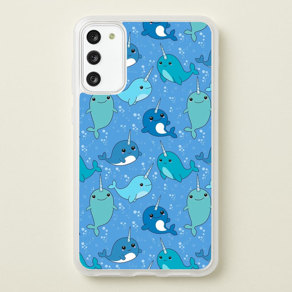 Narwhal Pattern Phone Case