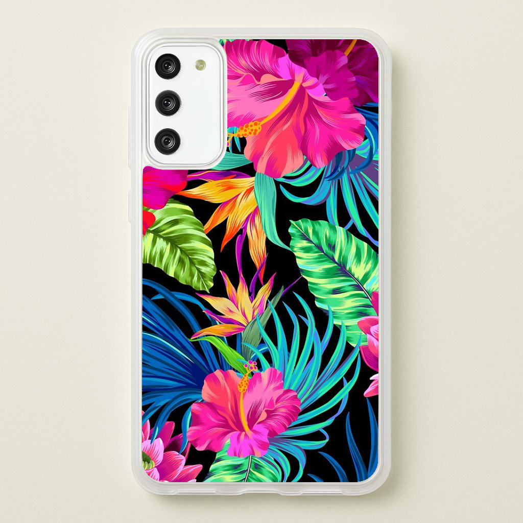 Colourful Hibiscus Pattern Phone Case